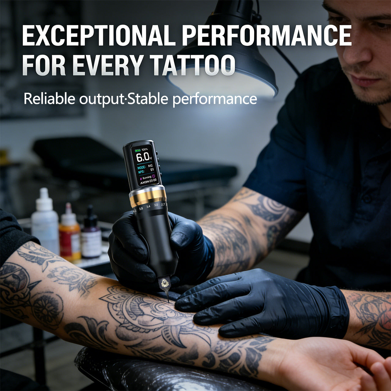 AXON PRO-Wireless Tattoo pen