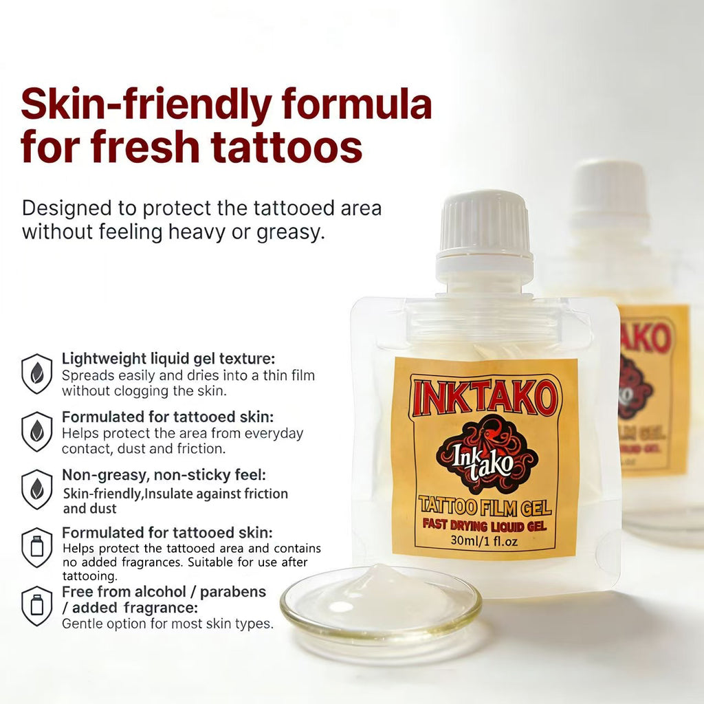 INKTAKO 5pcs Tattoo repair and isolation film