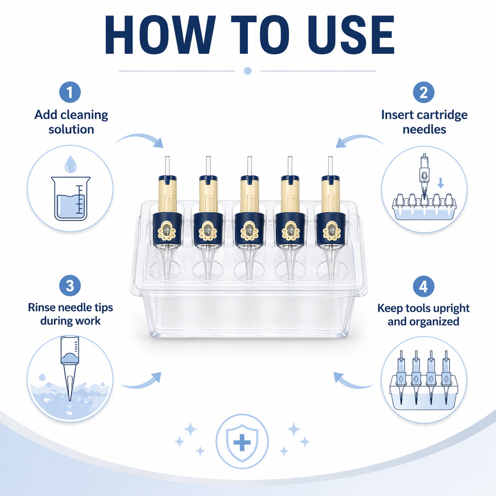 INKTAKO Needle washing box