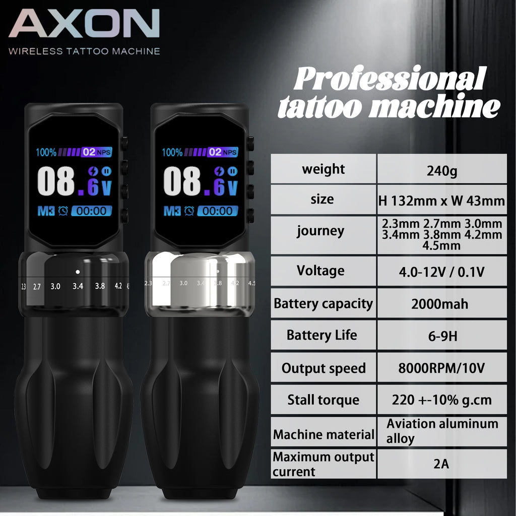 AXON Wireless Tattoo Pen【0619】