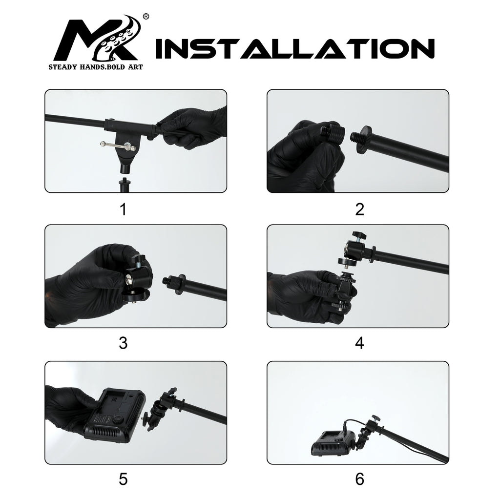 INKTAKO Polarized LED Tattoo Light