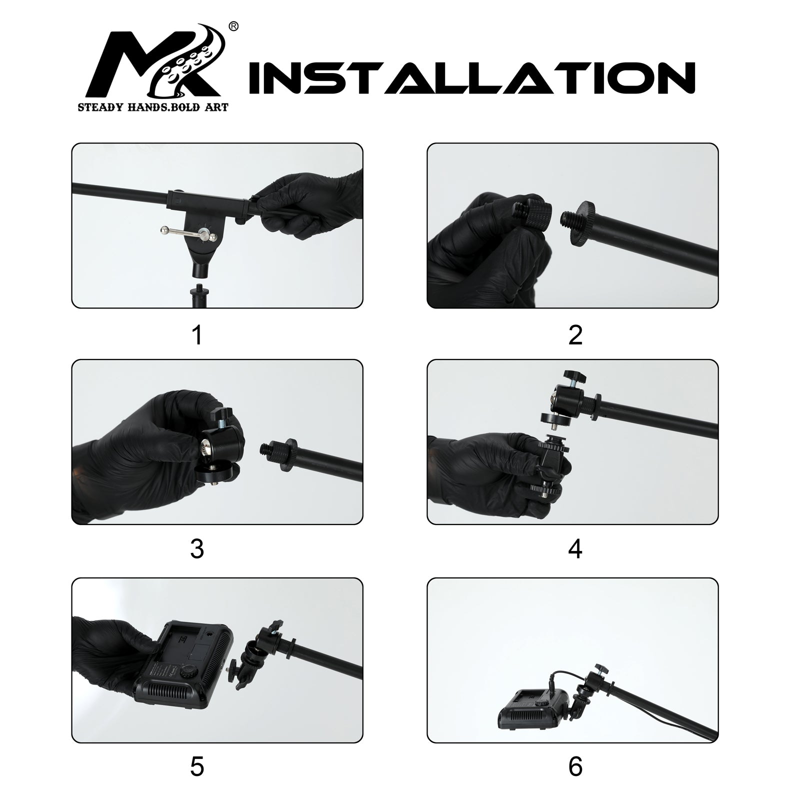 INKTAKO Polarized LED Tattoo Light