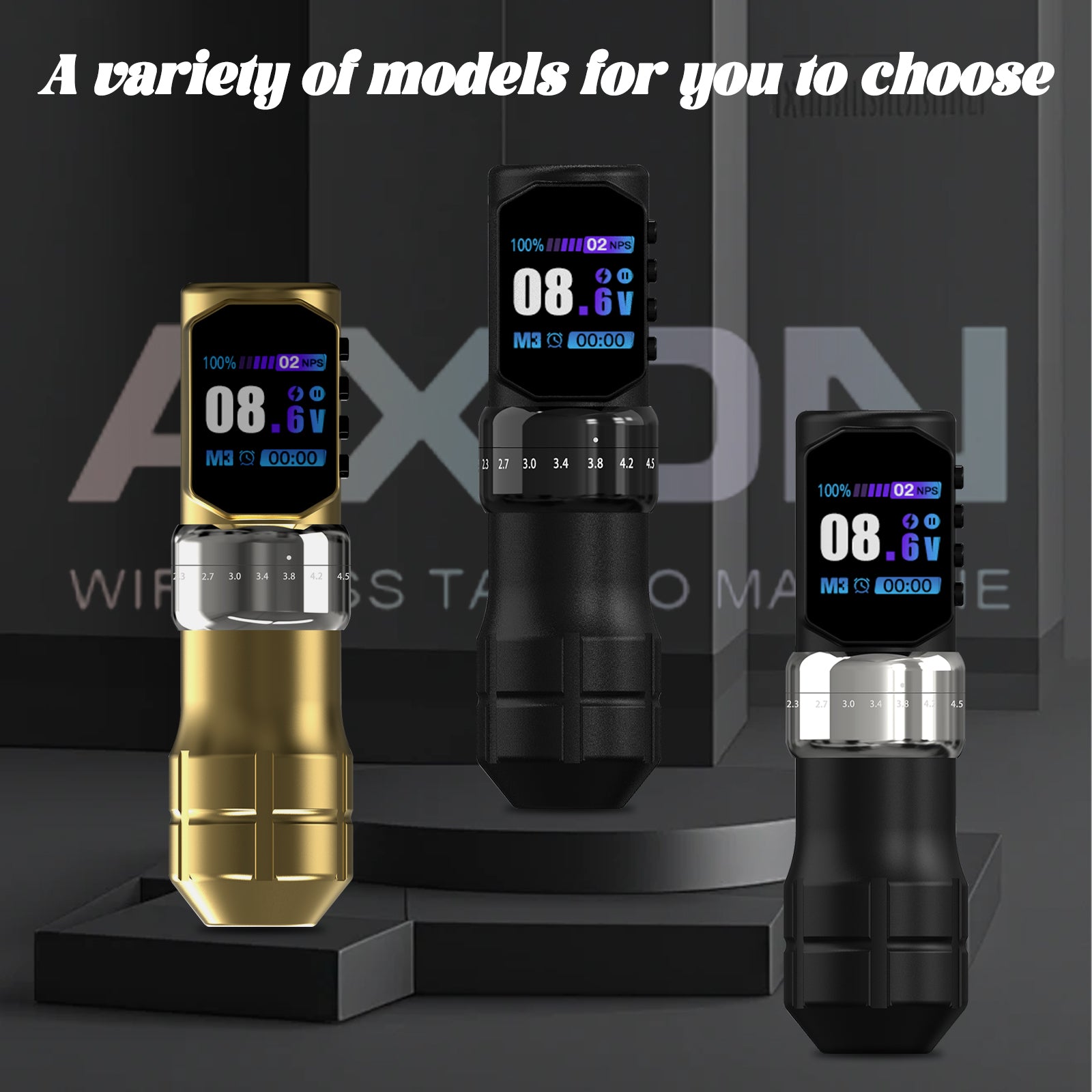 AXON Wireless Tattoo Pen【0618】