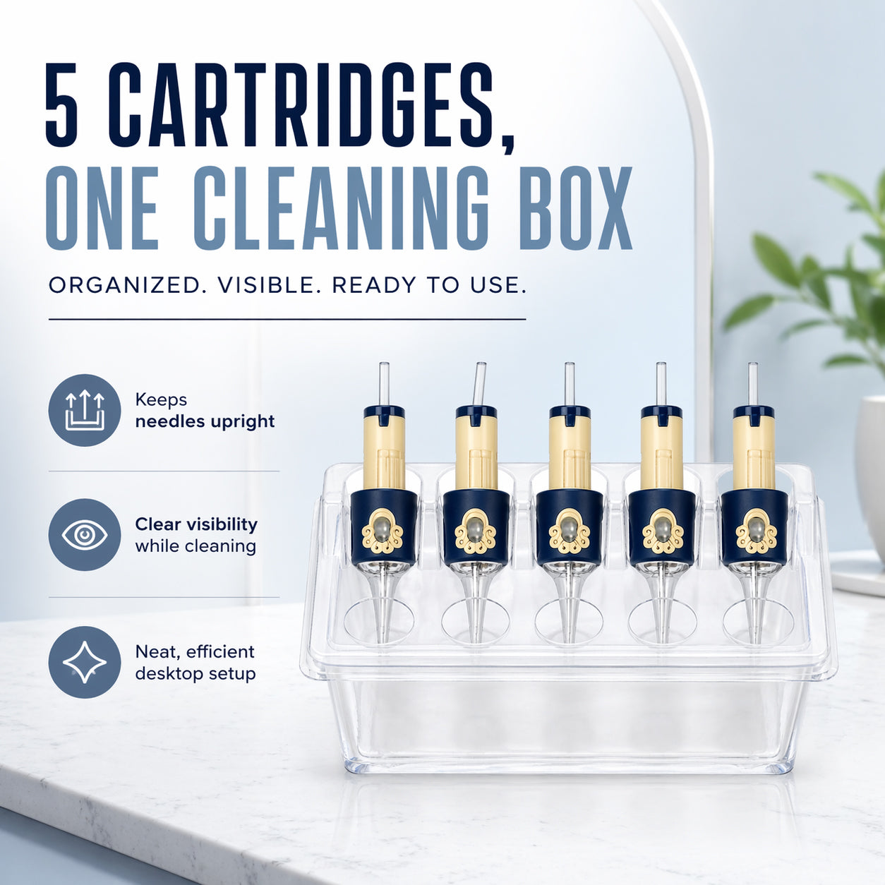 INKTAKO Needle washing box