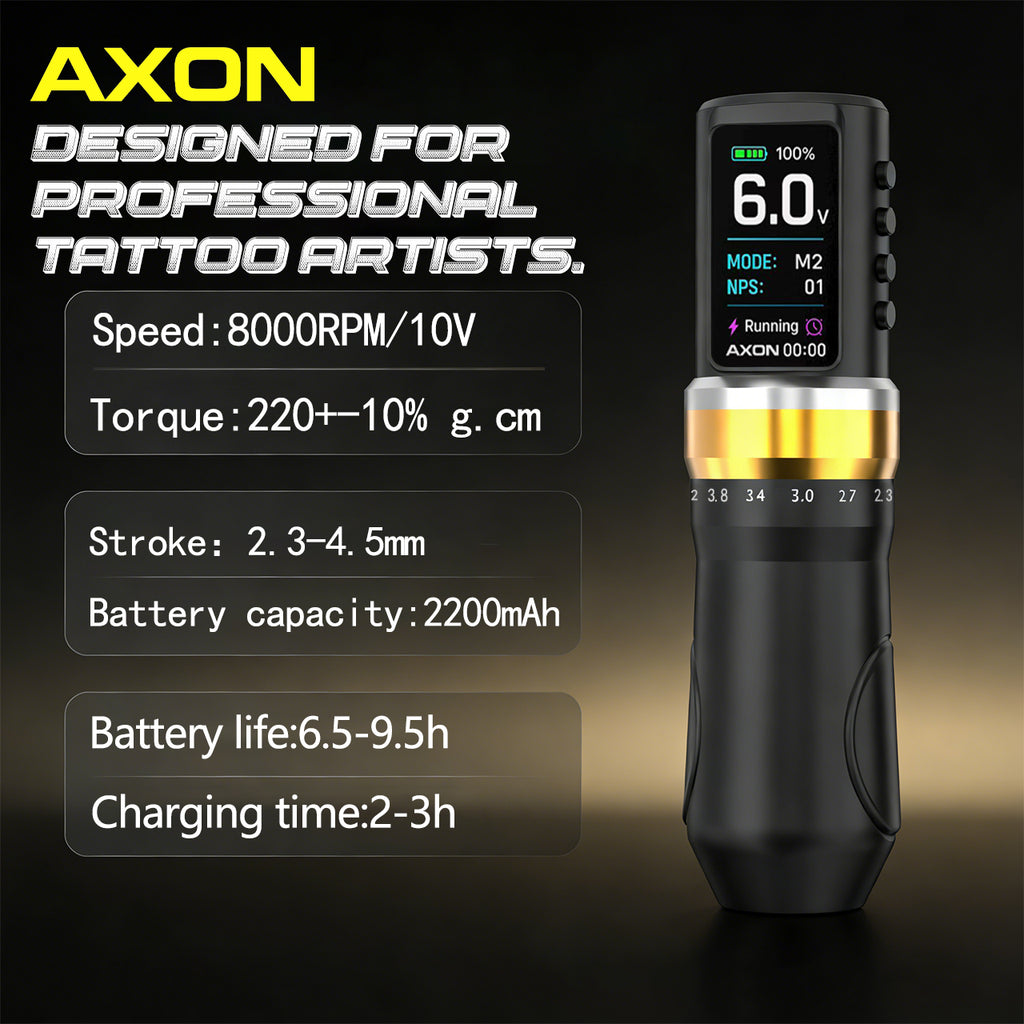 AXON PRO-Wireless Tattoo pen