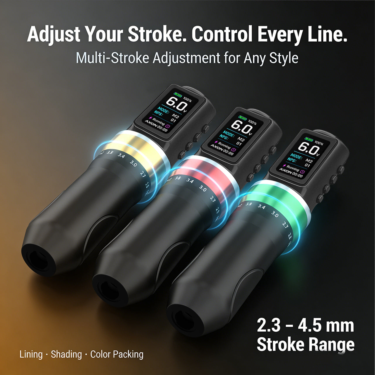 AXON PRO-Wireless Tattoo pen