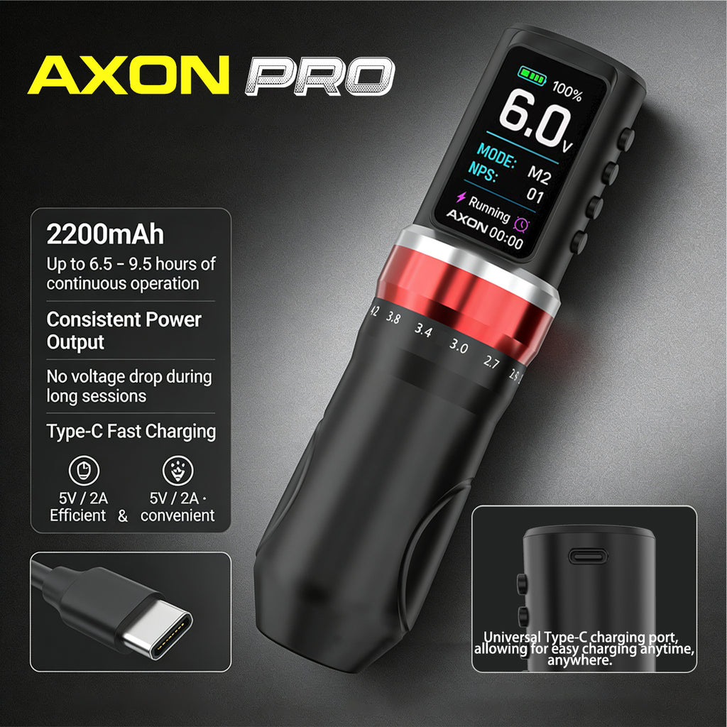 AXON PRO-Wireless Tattoo pen