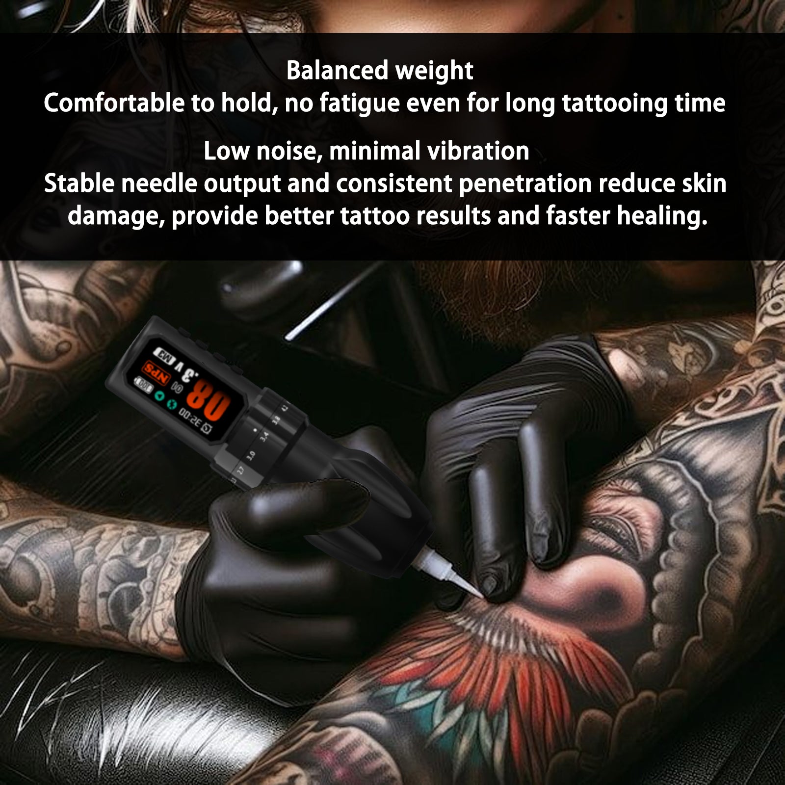 AXON Wireless Tattoo Pen 【0617】