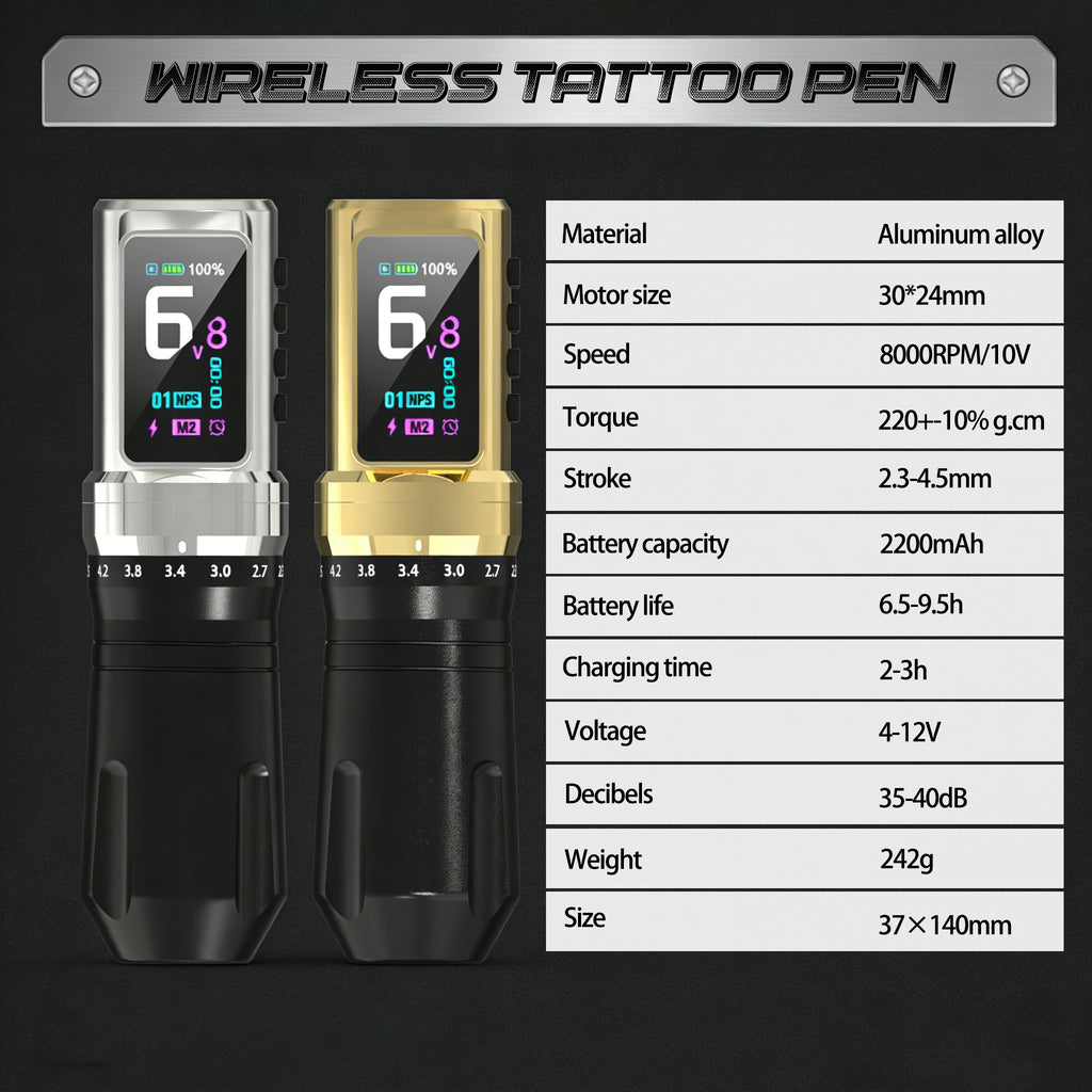 Wireless Tattoo Pen