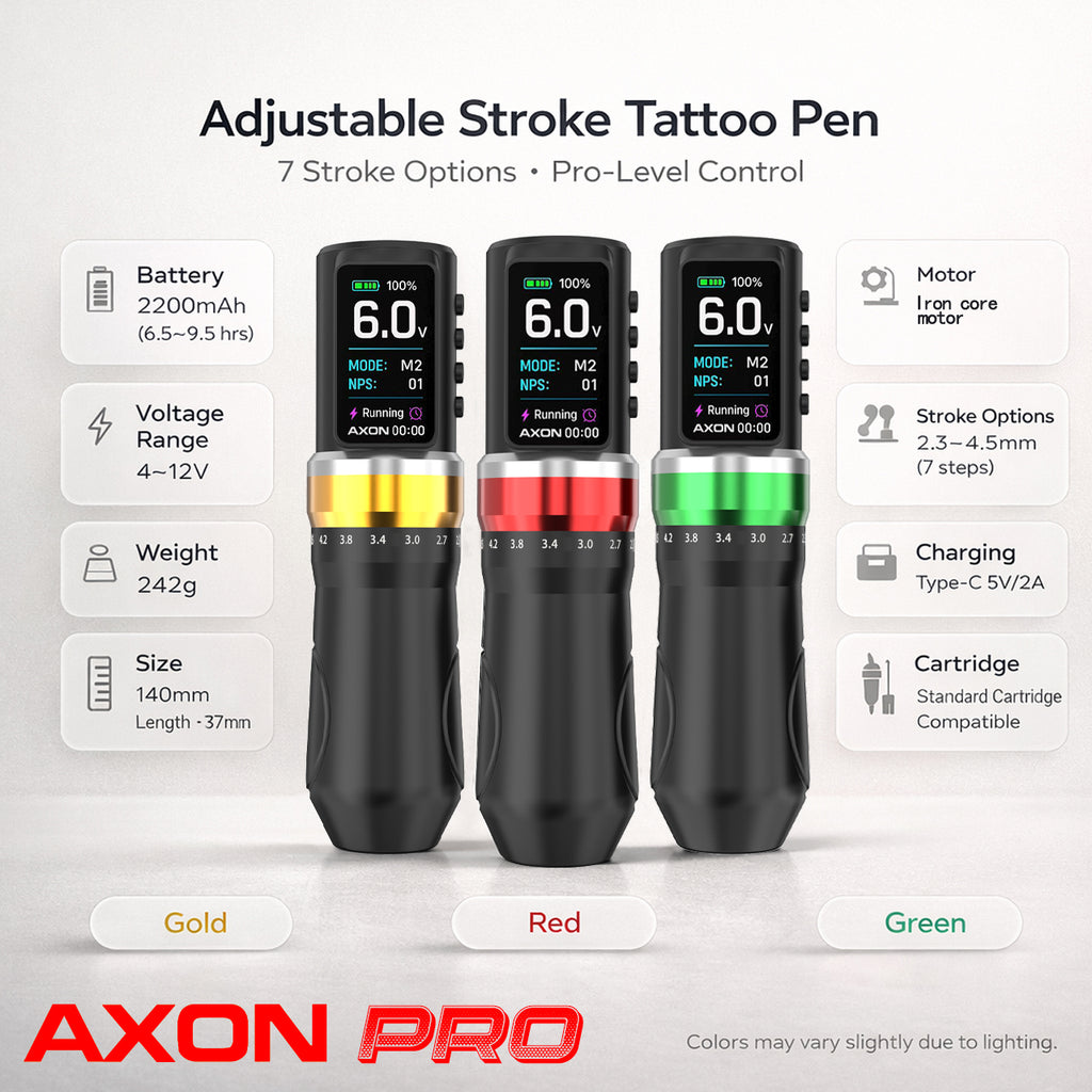 AXON PRO-Wireless Tattoo pen