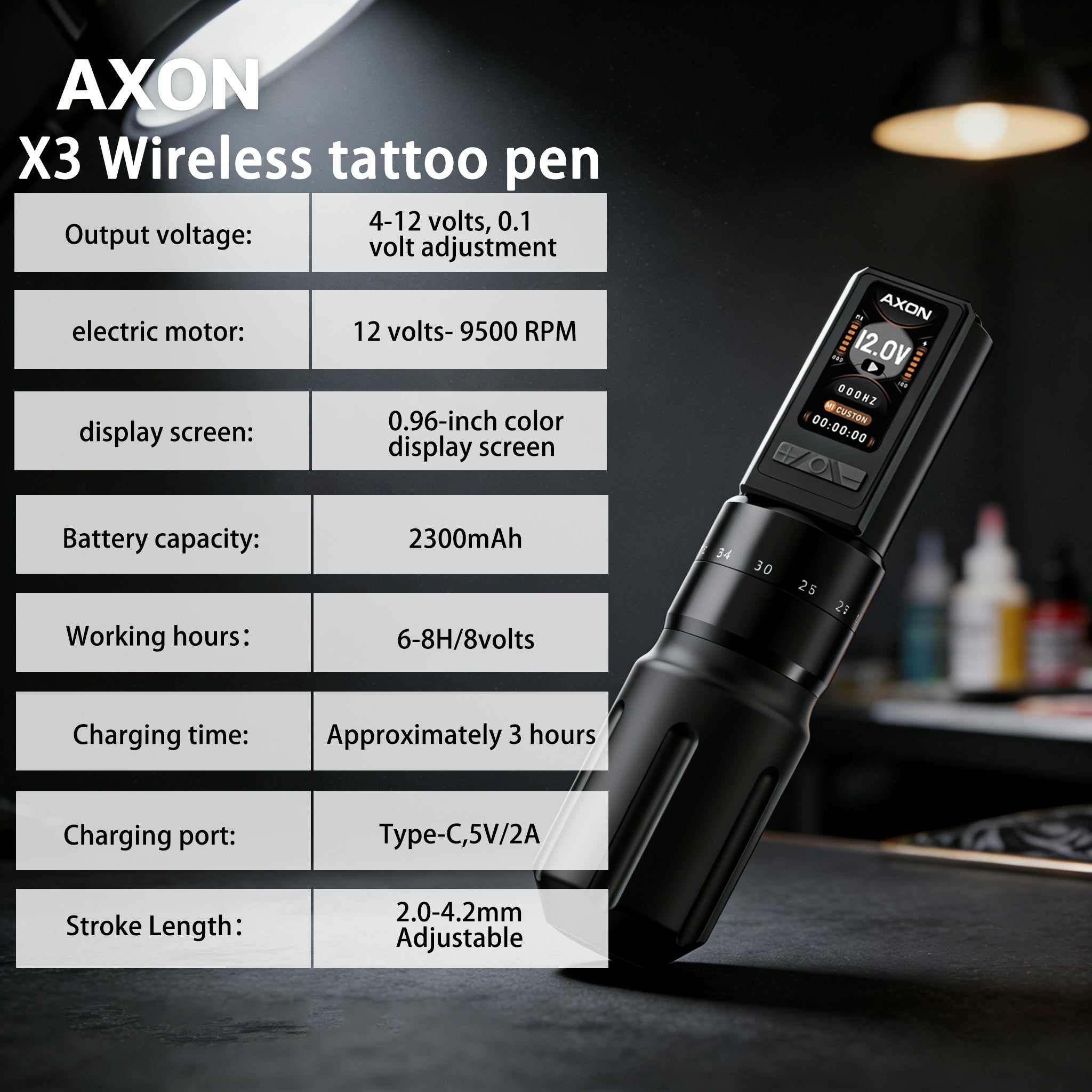 Wireless Tattoo Pen Machine