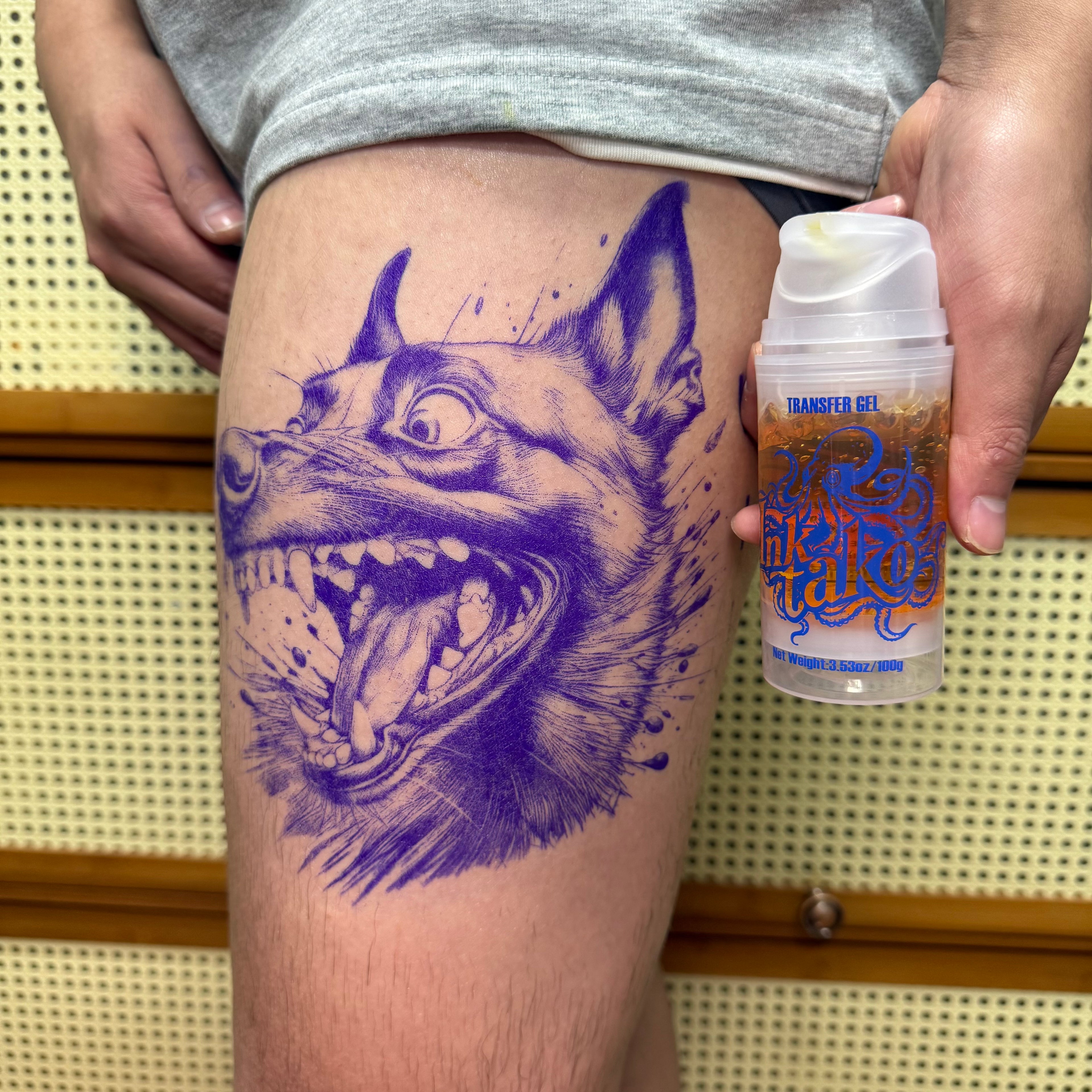 INKTAKO Tattoo Stencil Transfer Gel
