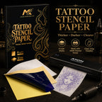 MK Black & Gold Tattoo Stencil Paper