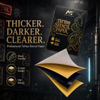 MK Black & Gold Tattoo Stencil Paper