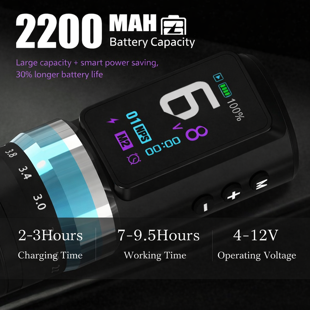 Wireless Tattoo pen【1027/28】